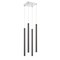 Z-Lite Forest 4 Light Island/Billiard, Chrome & Pearl Black 917MP24-PBL-LED-4SCH - alternate 2